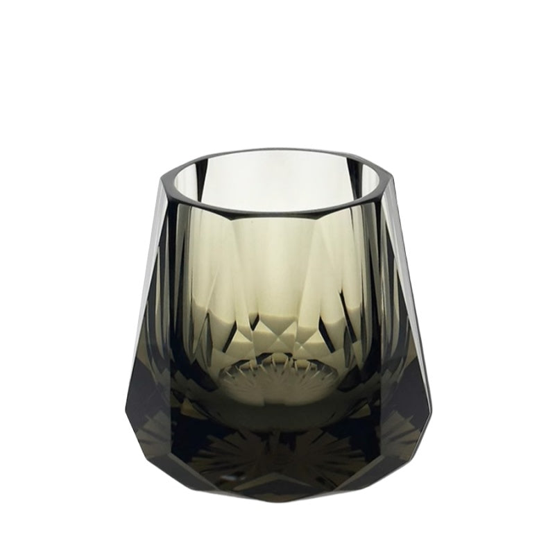 Obsidian Enigma Stone Whiskey Glass