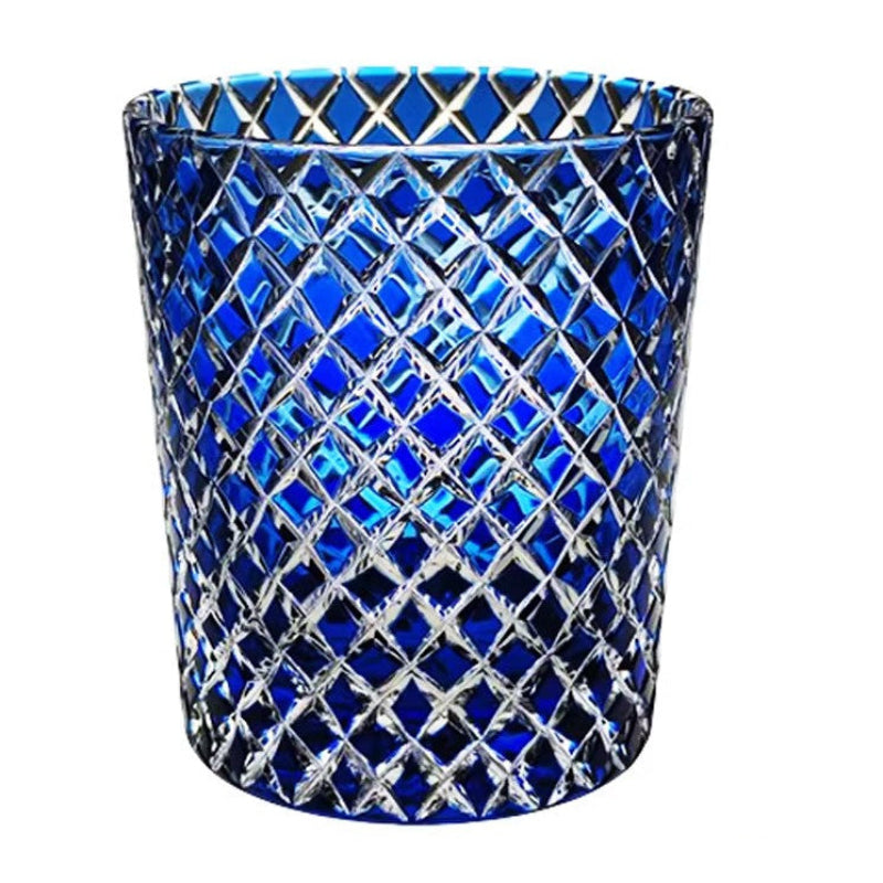 Handcrafted Shippo Crystal Edo Kiriko Whiskey Glass – A Master Artisan Gift