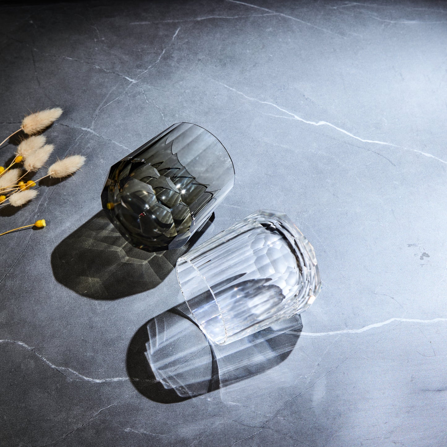 Edo Kiriko Kage-Tate Hand-Cut Whisky Glass
