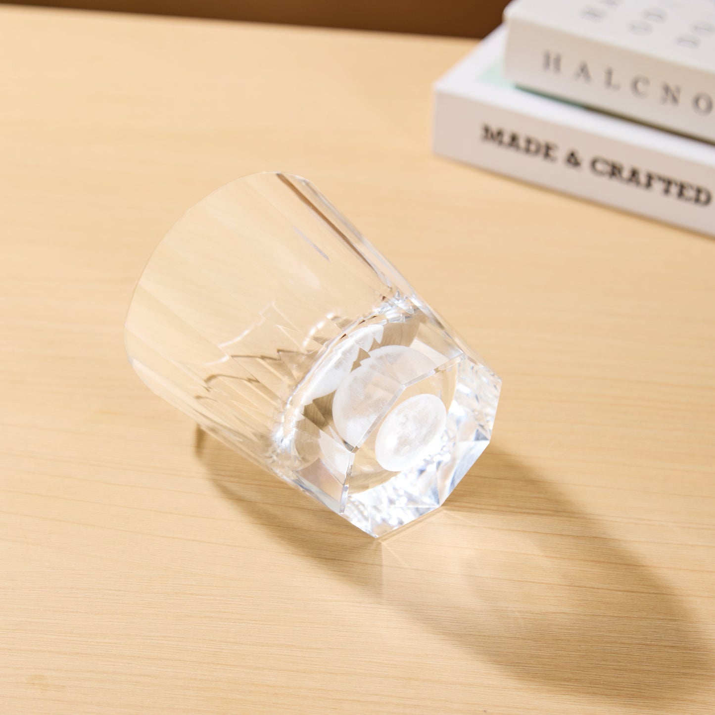 Edo Kiriko Tsukikage Hand-Cut Whisky Glass
