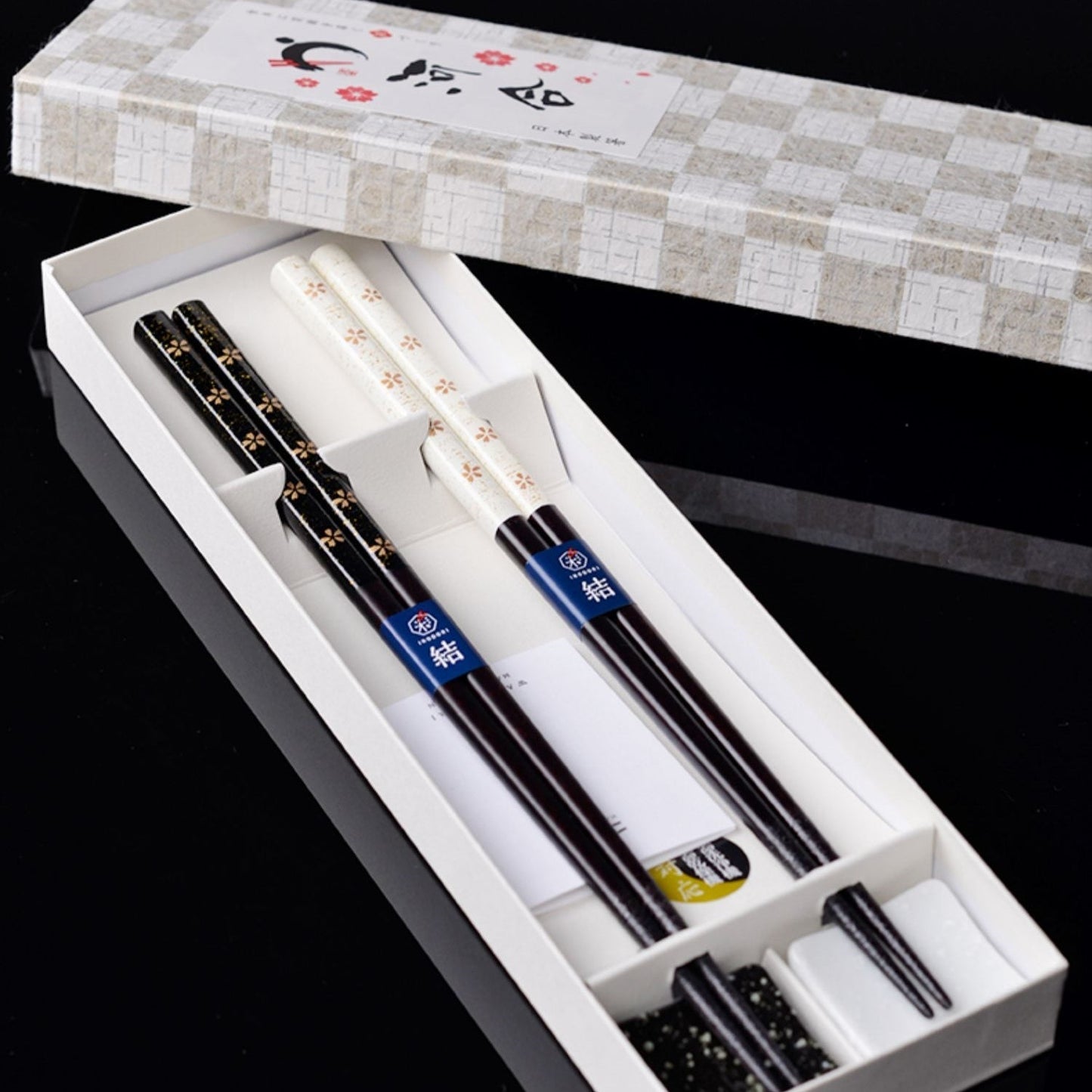 Japanese Handmade Kawaii Cherry Blossom Chopsticks Wedding Gift Box Set
