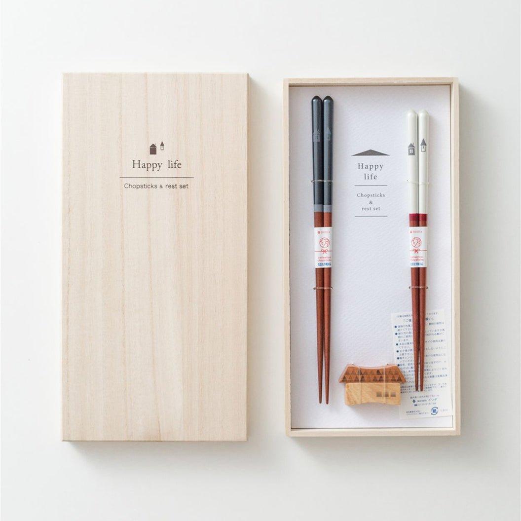 ISHIDA Handcrafted Happy Life Chopsticks