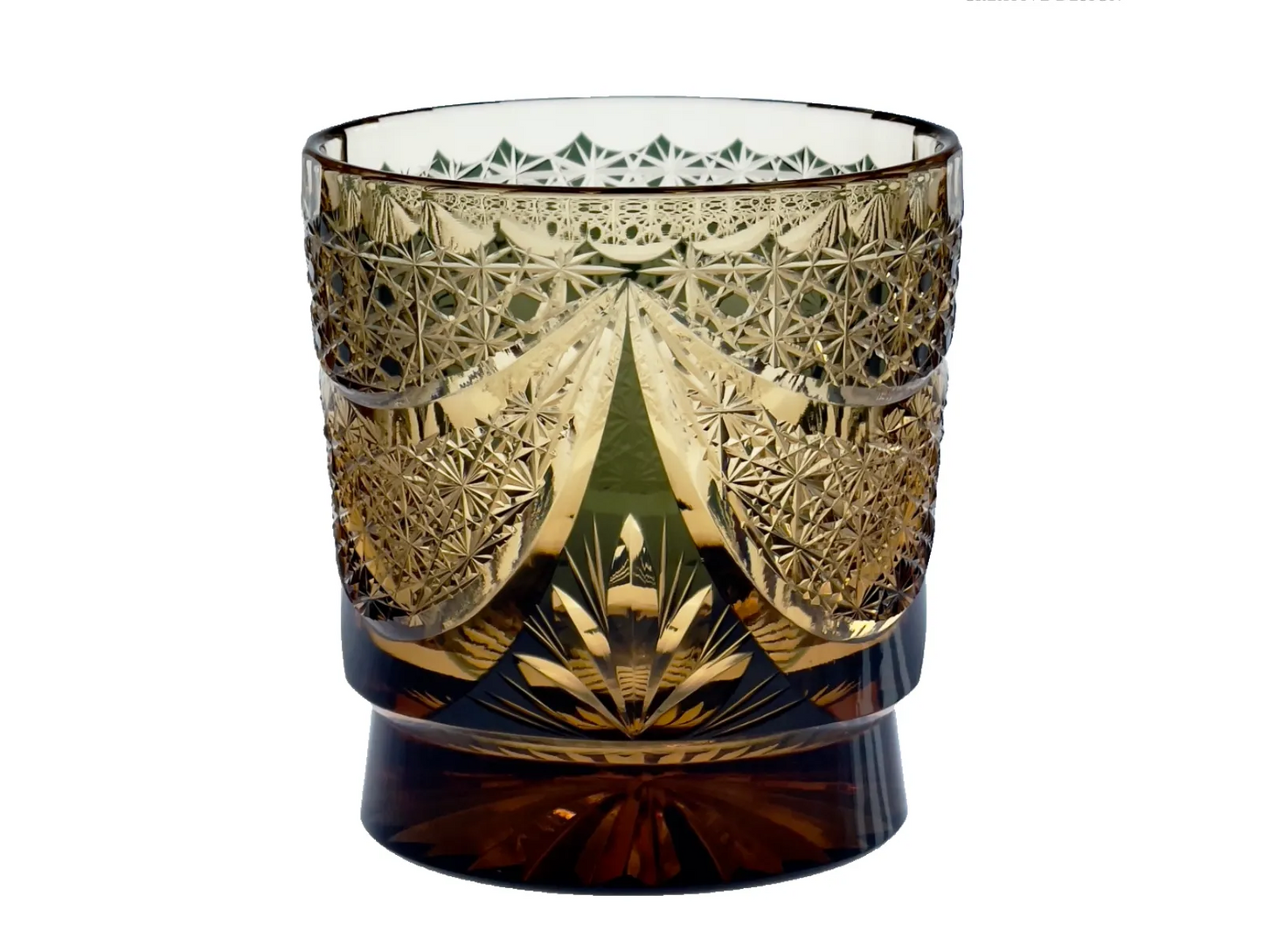 Edo Kiriko Sparkling Galaxy Hand-Cut Whisky Glass