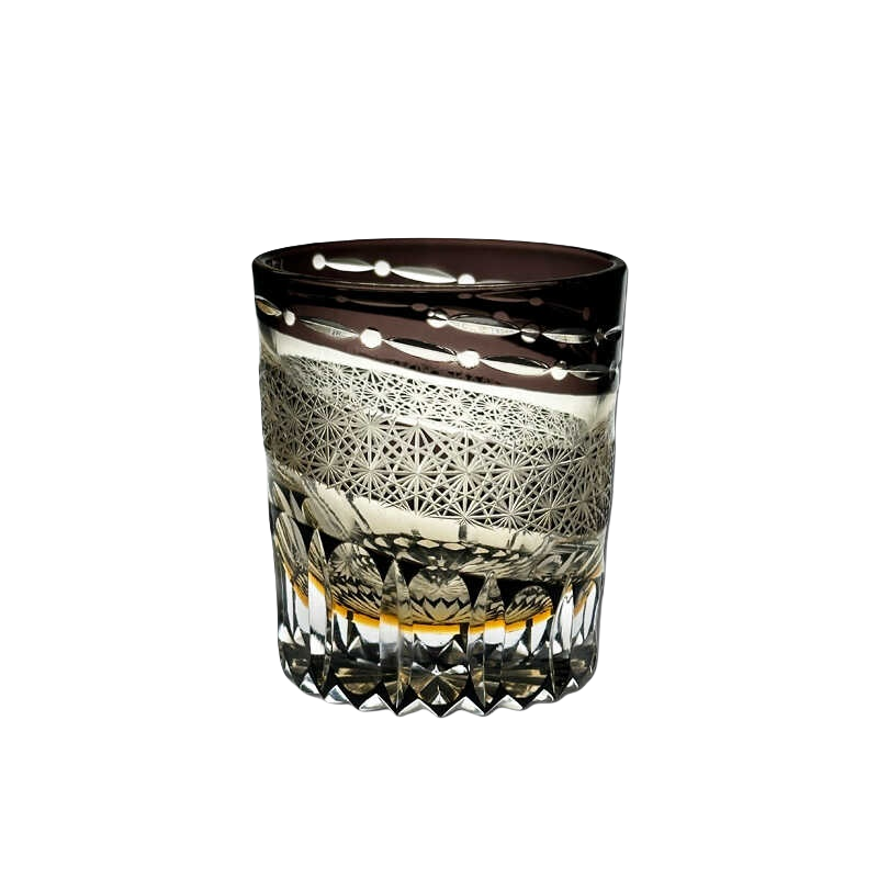 Edo Kiriko Meteor Whiskey Glass
