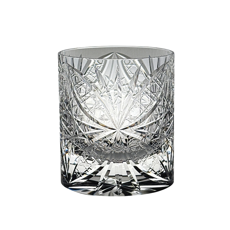 Dream Butterfly Edo Kiriko Whiskey Glass