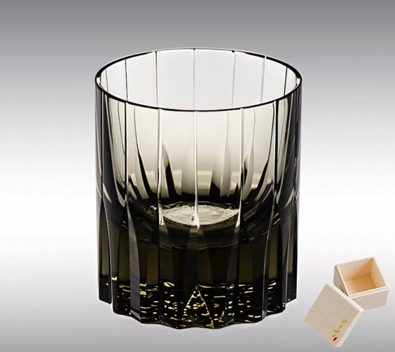 Edo Kiriko Multi-Color Edition Dazzling Whisky Glass - Handcrafted Japanese Artistry