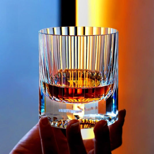 European Crystal 12 Zodiac Signs Whiskey Glass