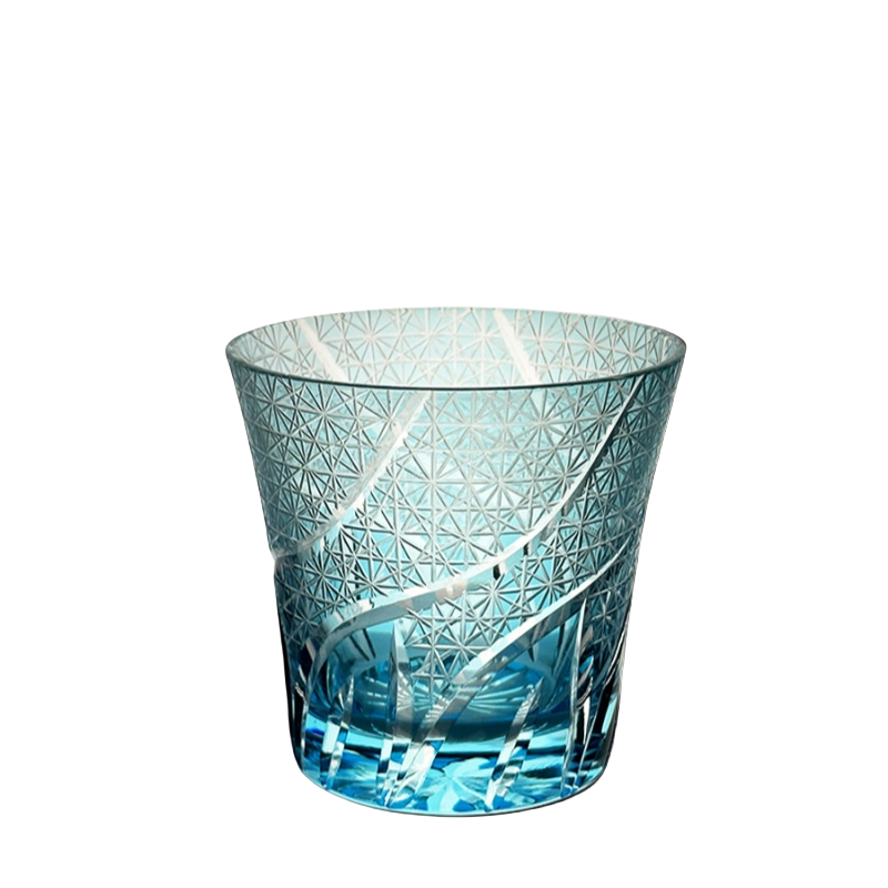 Heart of the Ocean Edo Kiriko whiskey Glass