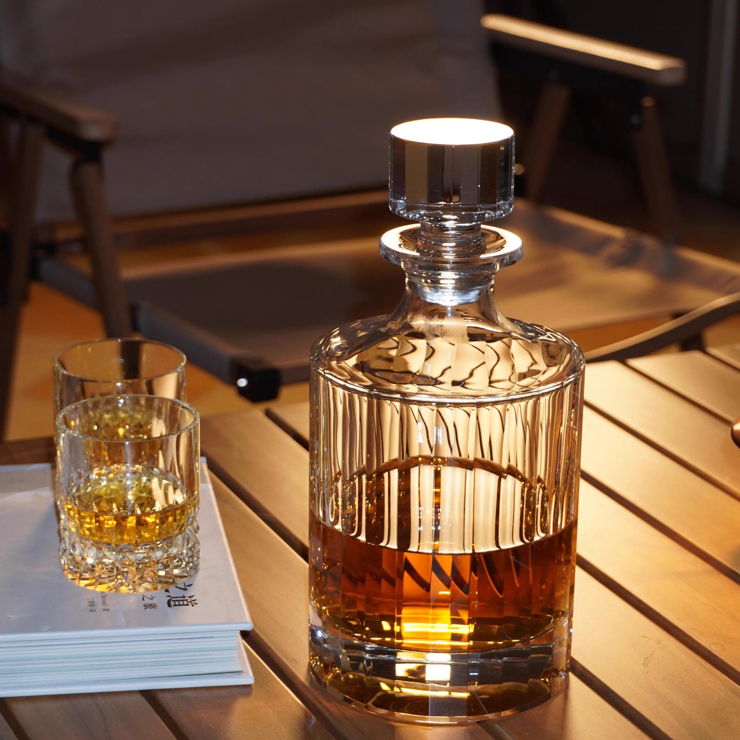 Whisky Glass Crystal Wine Decanter