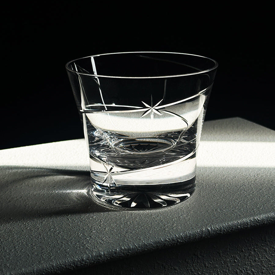 Star Track Whiskey Glass