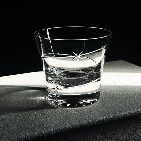 Star Track Whiskey Glass