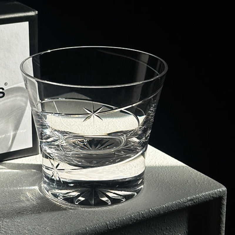 Star Track Whiskey Glass