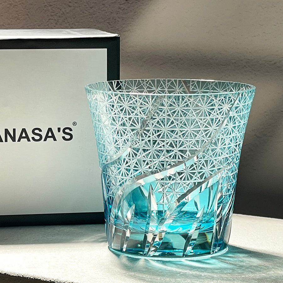 Heart of the Ocean Edo Kiriko whiskey Glass