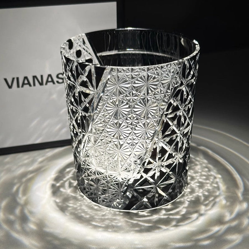 Dark Collection Edo Kiriko Whiskey Glasses