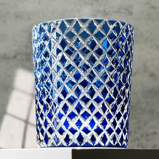 Handcrafted Shippo Crystal Edo Kiriko Whiskey Glass – A Master Artisan Gift