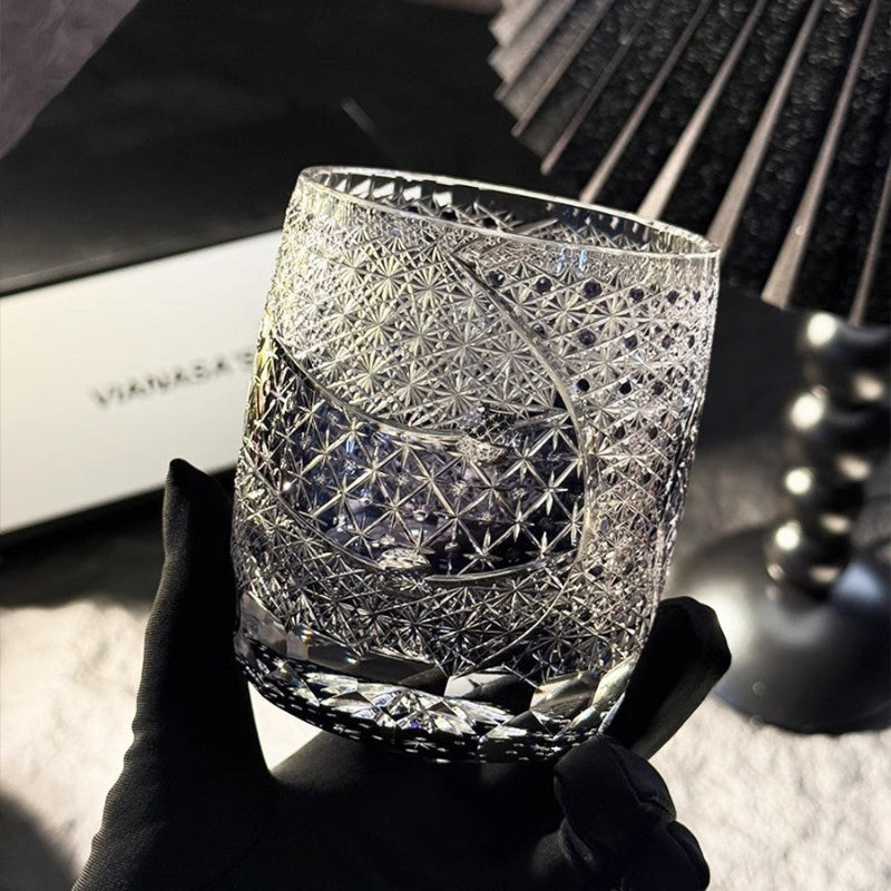 Moriello Edo Kiriko Whiskey Glass