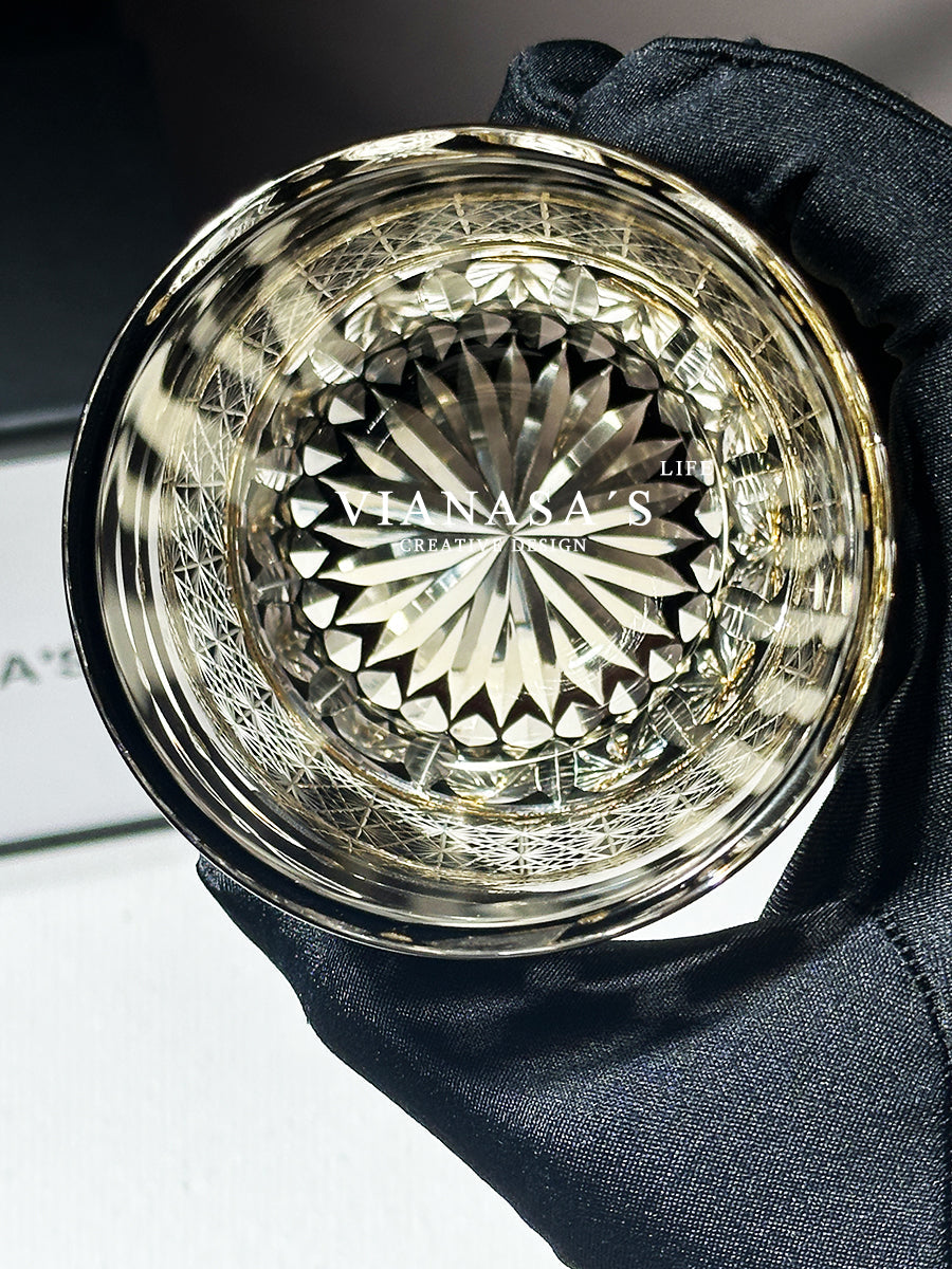 Edo Kiriko Meteor Whiskey Glass