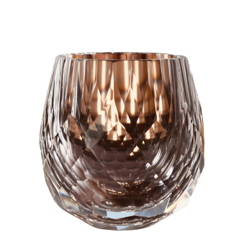 Hand Cut Crystal Whiskey Glass