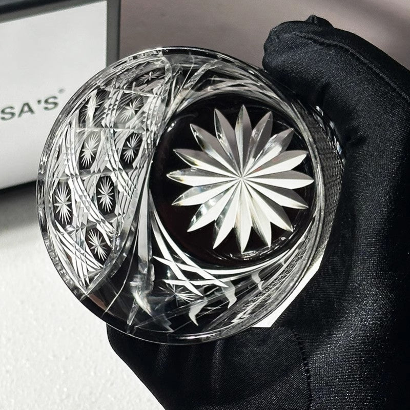 Night Eternal Day Edo Kiriko Glass