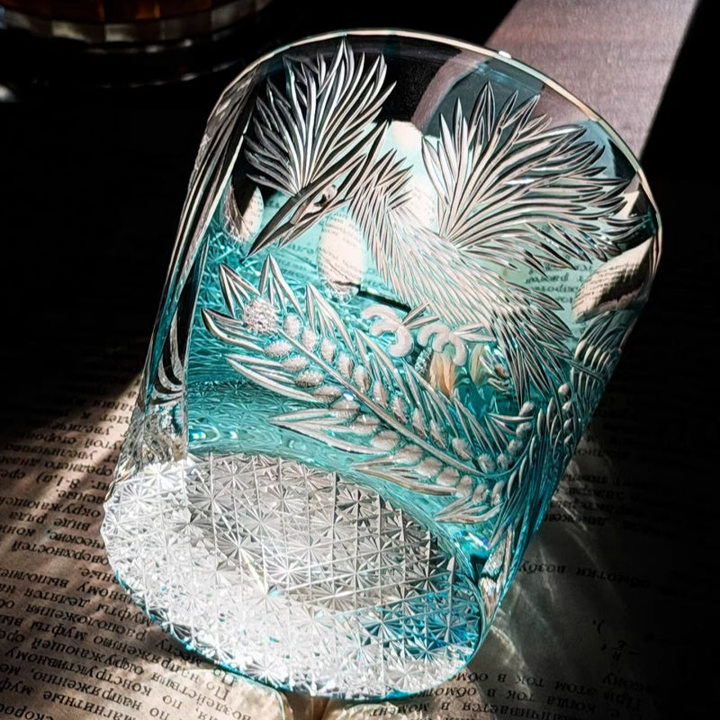 Phoenix Hand-carved Whisky Glasses -  Collector's Edition