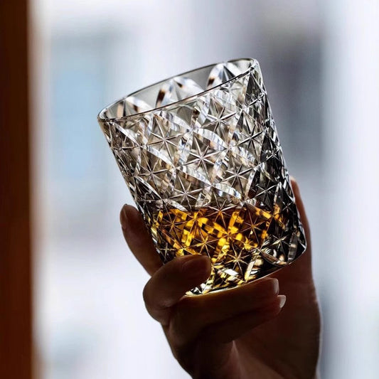 Shippou Edo Kiriko Whiskey Glass