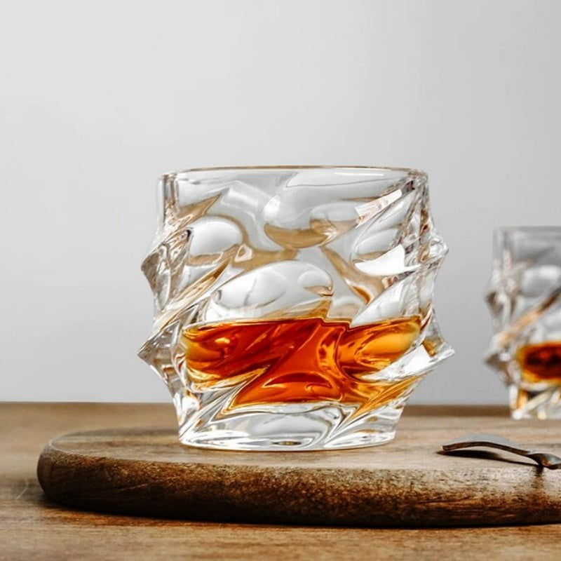 BOHEMIA CALYPSO Crystal Whisky Decanter Set