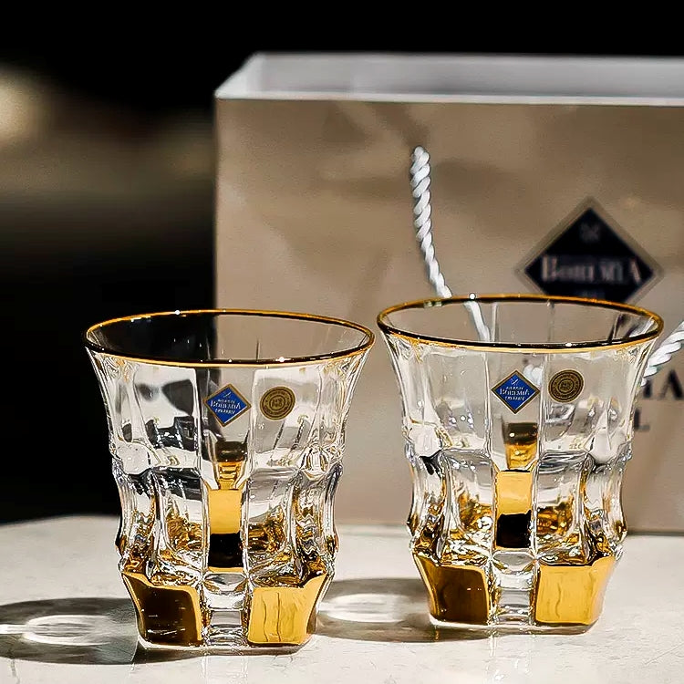 Bohemia Royal Crystal Whiskey Decanter Set