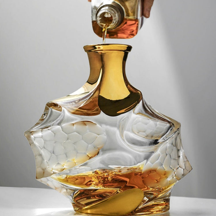 Bohemia CALYPSO Crystal Whisky Decanter Set