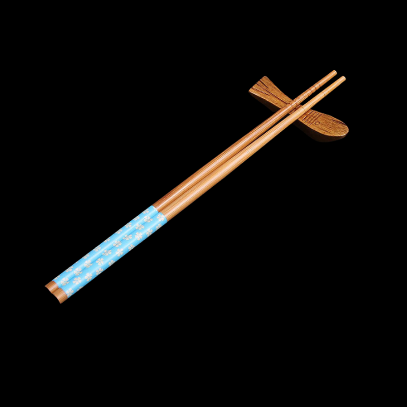 Japanese Handcrafted Sakura Bamboo Chopsticks Set