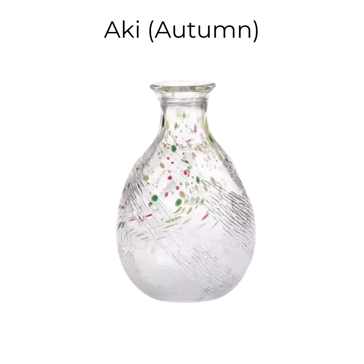 Toyo-Sasaki Handcrafted Kisetsu Sake Set Collection
