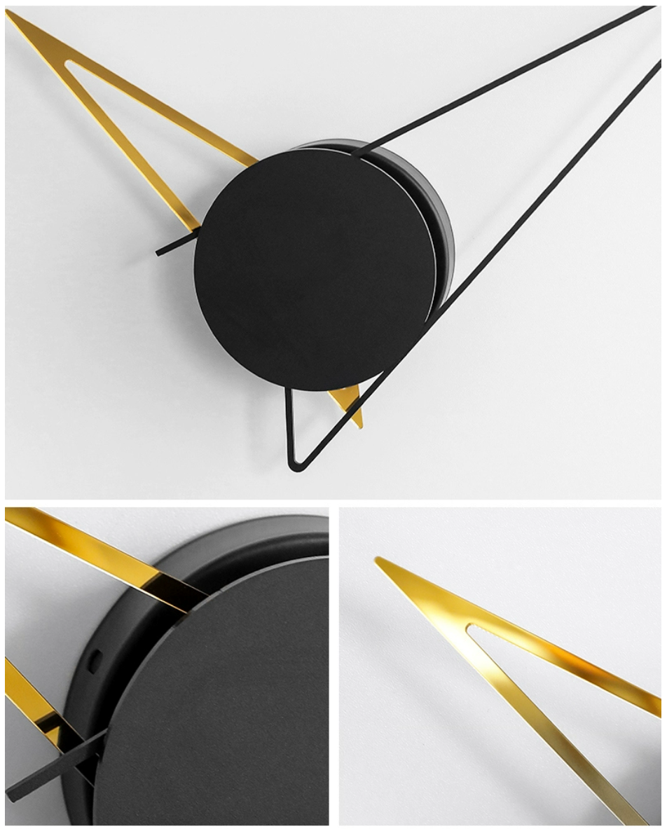 Backdrop Decor Wooden Wall Clock