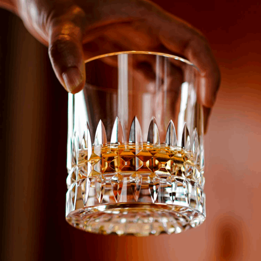 Edo Kiriko Crystal Royale Hand-Cut Whisky Glass