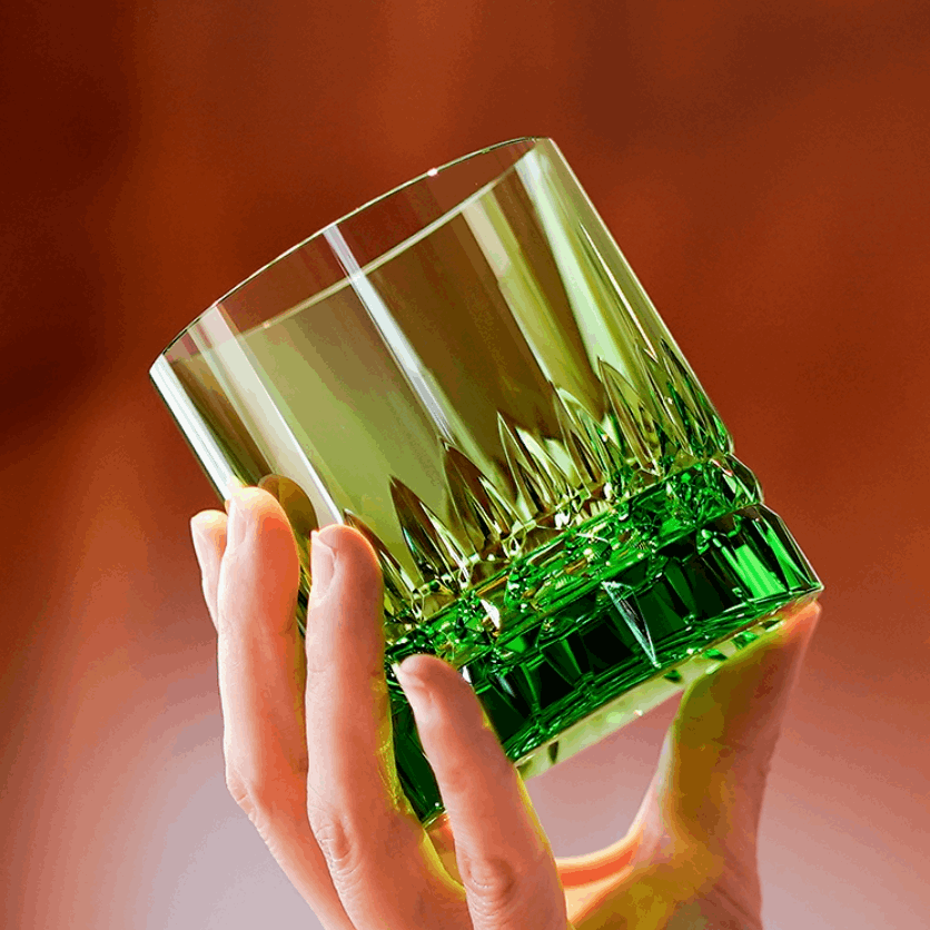 Edo Kiriko Crystal Royale Hand-Cut Whisky Glass