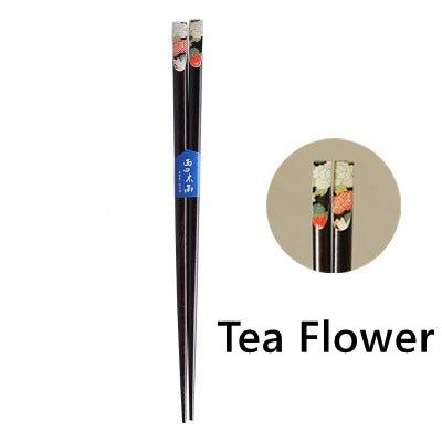 Japanese Wooden Cartoon Themed Chopsticks