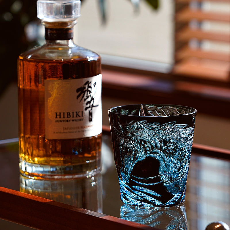 Edo Kiriko Tanma Hand-Cut Whisky Glass