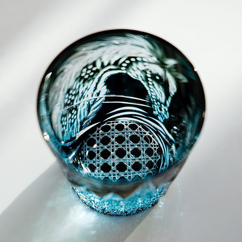 Edo Kiriko Tanma Hand-Cut Whisky Glass
