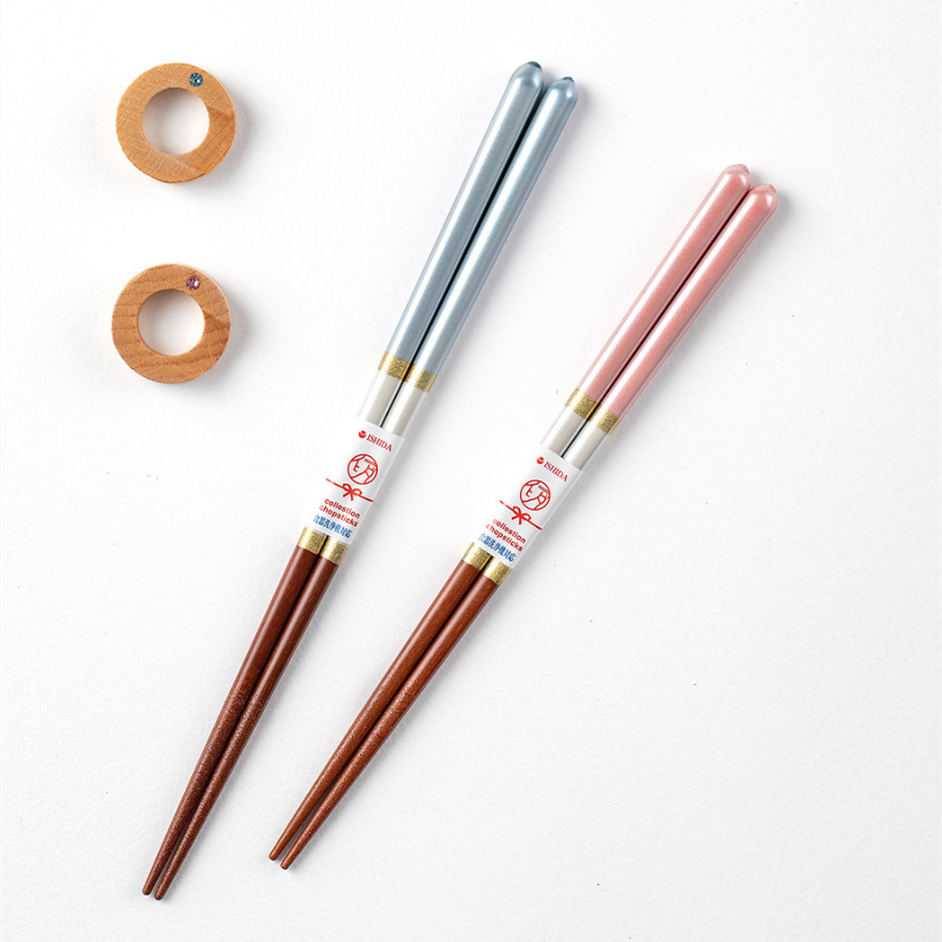 ISHIDA Japanese Wedding Gift Set Handcrafted Chopsticks
