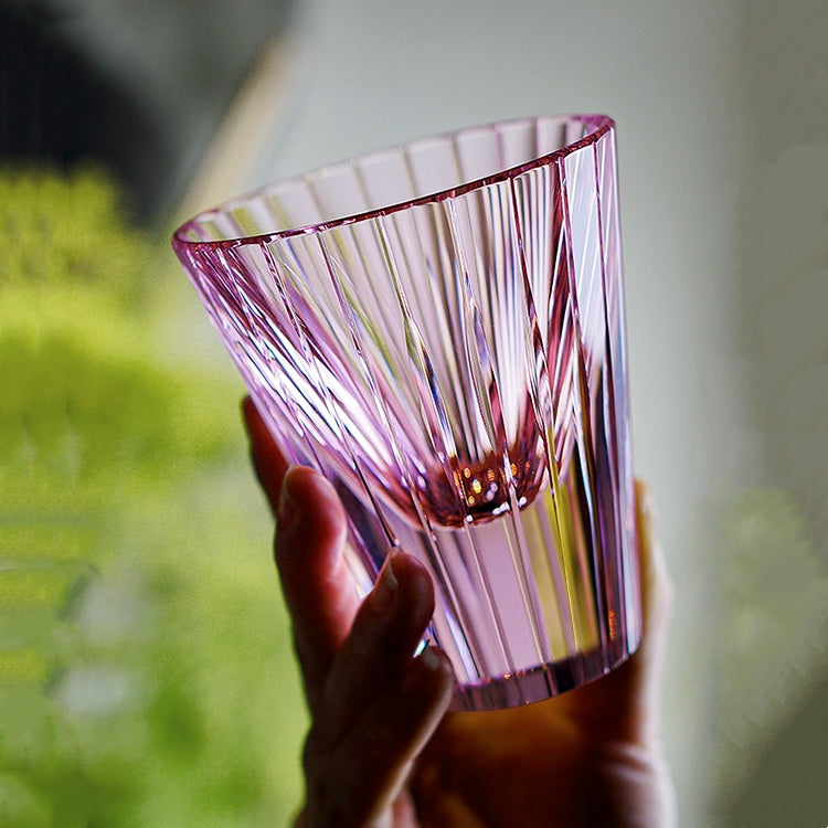Edo Kiriko Handcrafted Starlit Guqin Whisky Glass With Wooden Box