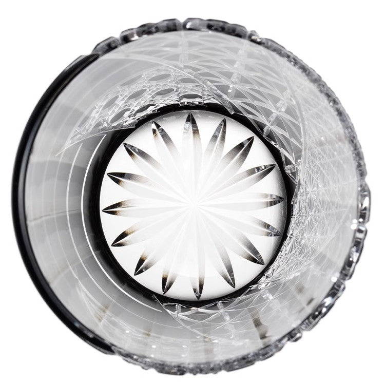 Retro July Night Edo Kiriko Whiskey Glass