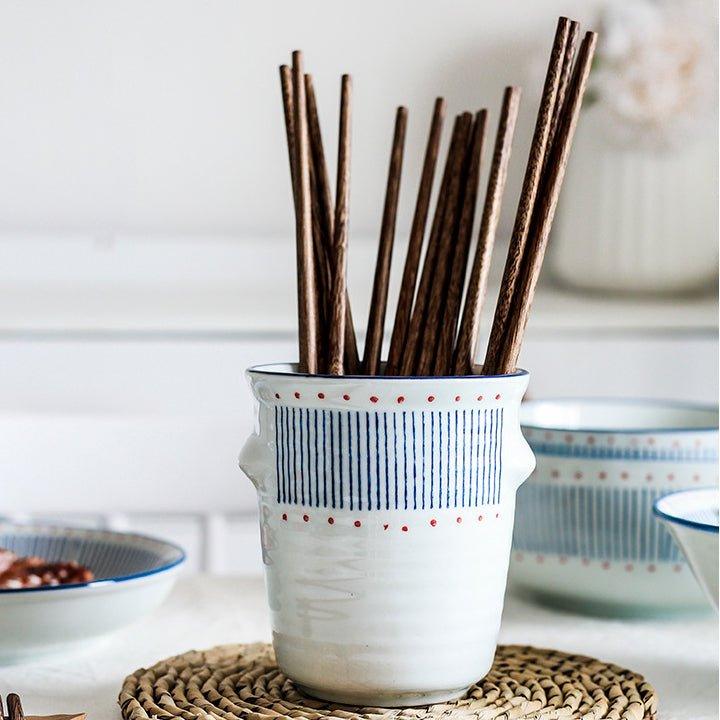Japanese Handcrafted Ceramic Glazed Chopsticks Holders