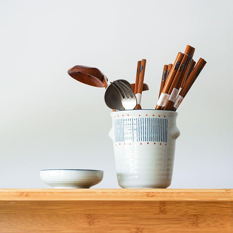Japanese Handcrafted Ceramic Glazed Chopsticks Holders