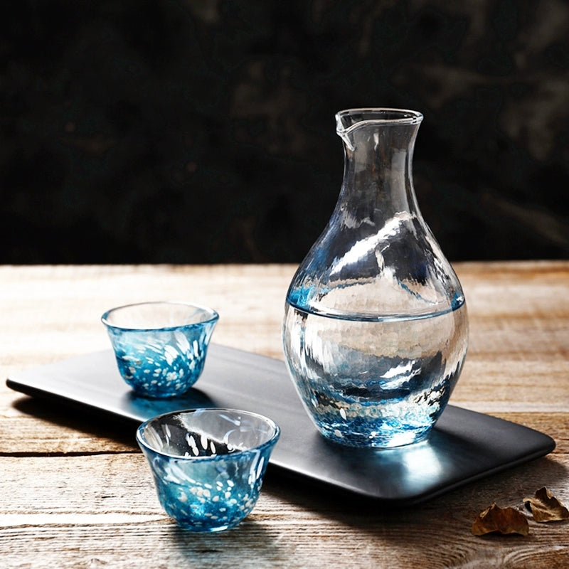 Toyo-Sasaki Sapphire Cold Sake Set