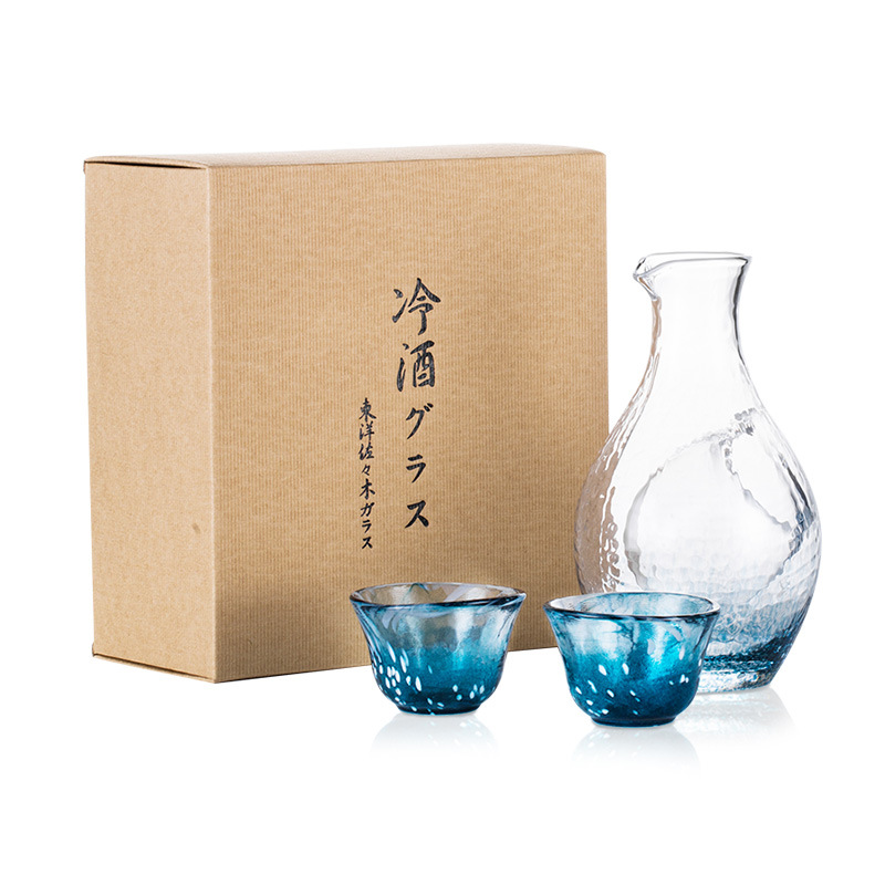 Toyo-Sasaki Sapphire Cold Sake Set