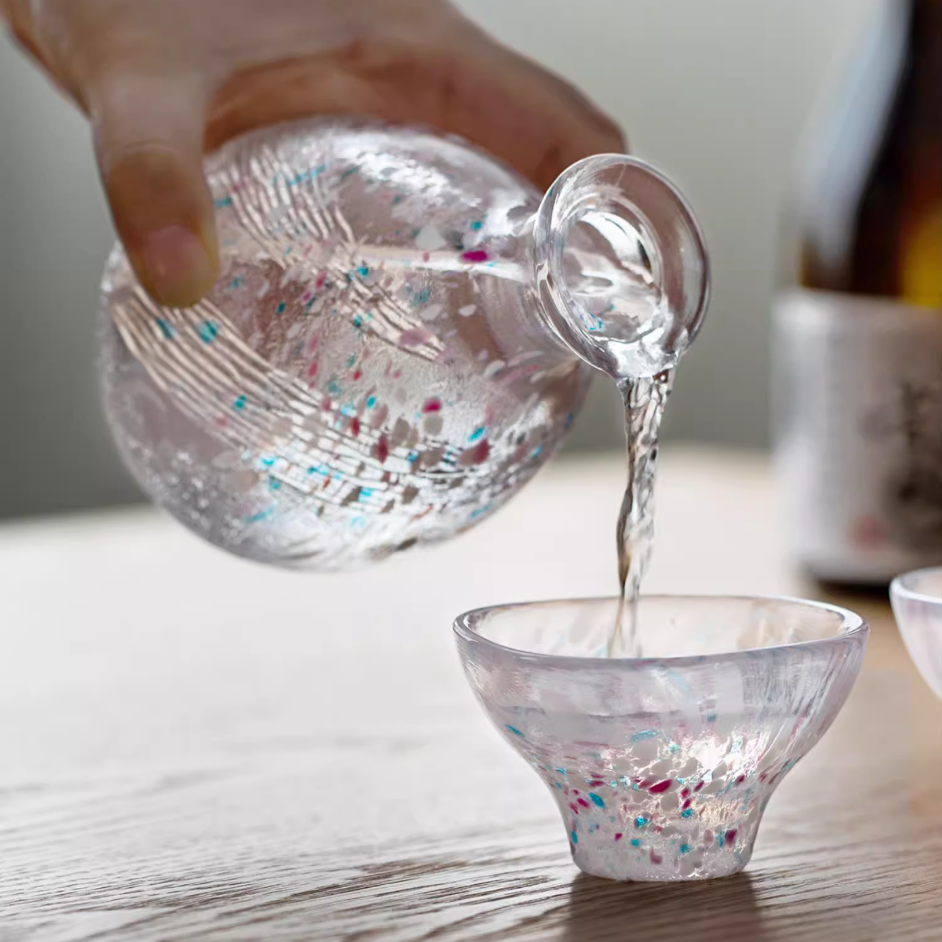 Toyo-Sasaki Handcrafted Kisetsu Sake Set Collection
