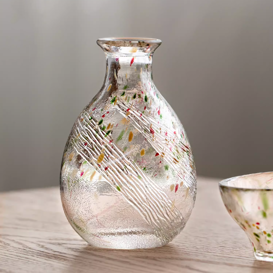 Toyo-Sasaki Handcrafted Kisetsu Sake Set Collection