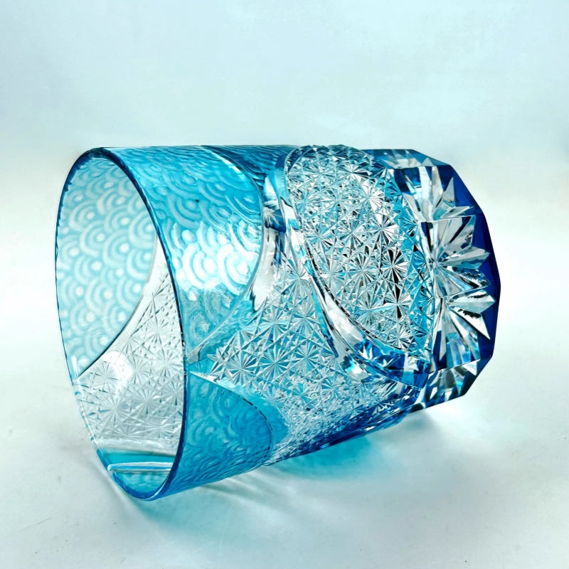 Fluctuate Edo Kiriko Whiskey Glass