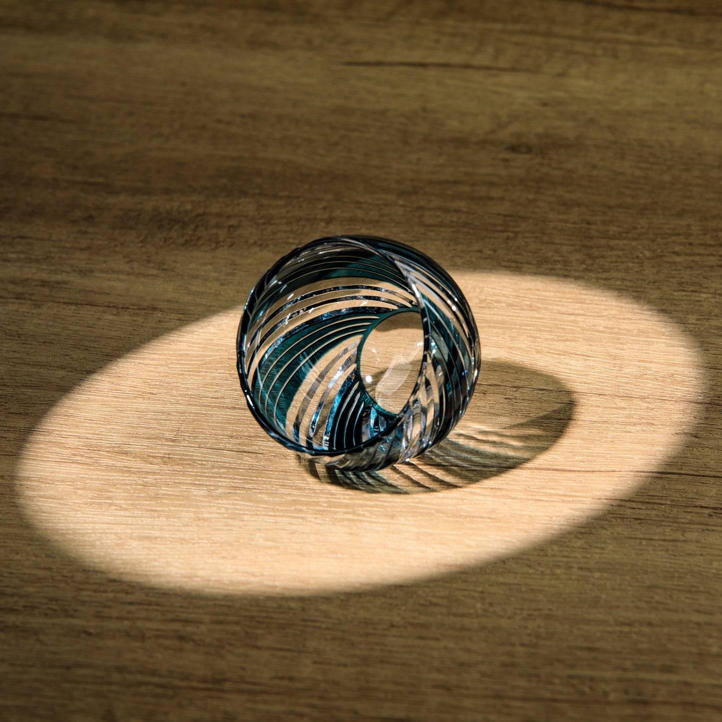 Edo Kiriko Handcrafted Ao Sake Glass Collection