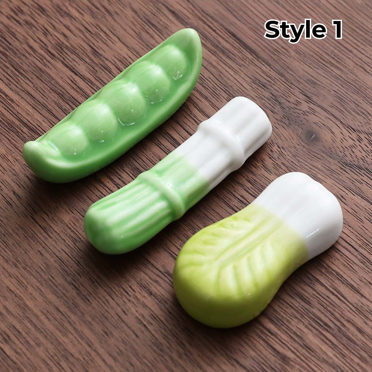 Animal & Fruit Handcrafted Ceramic Chopstick Rests Collection