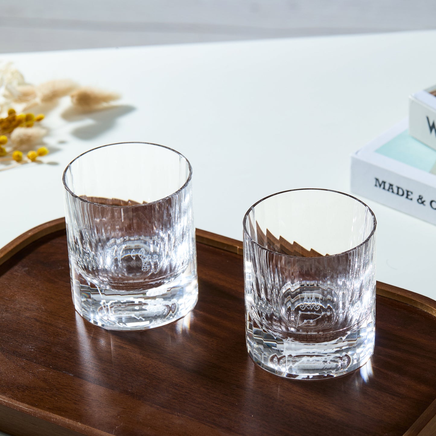 Edo Kiriko Zodiac Constellation Hand-Cut Whisky Glass