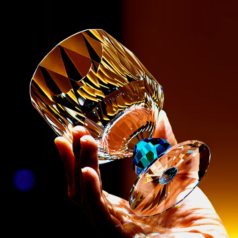 Edo Kiriko Prism-Cut Whisky Glass